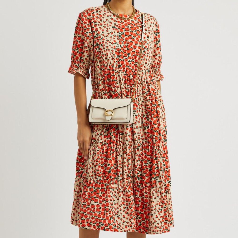 YMC Jolene Floral-Print Cotton Dress